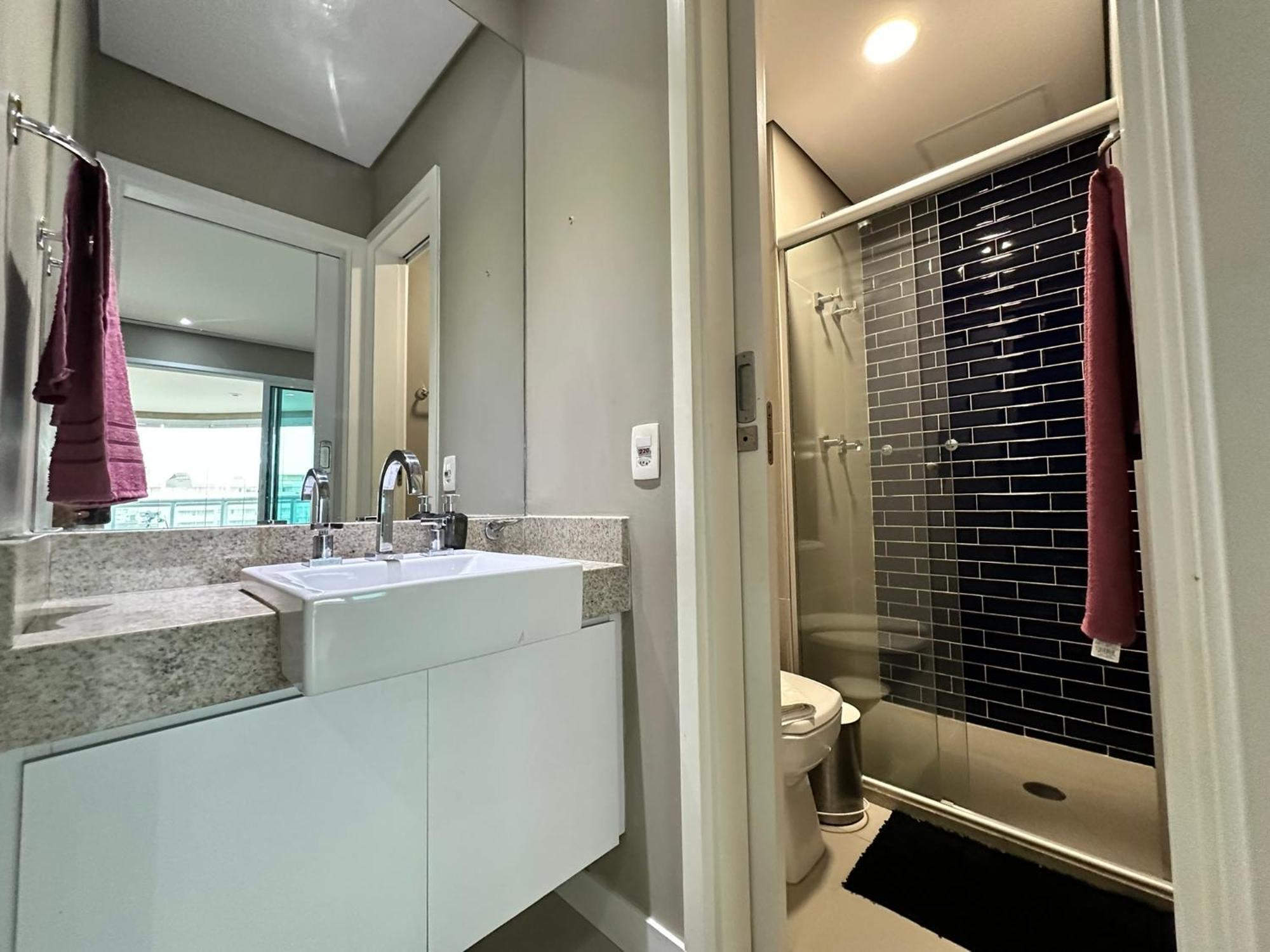 Estanconfor 3 - Ac Garagem Arrumacao Sacada Fechada Apartamento Santos (Sao Paulo)